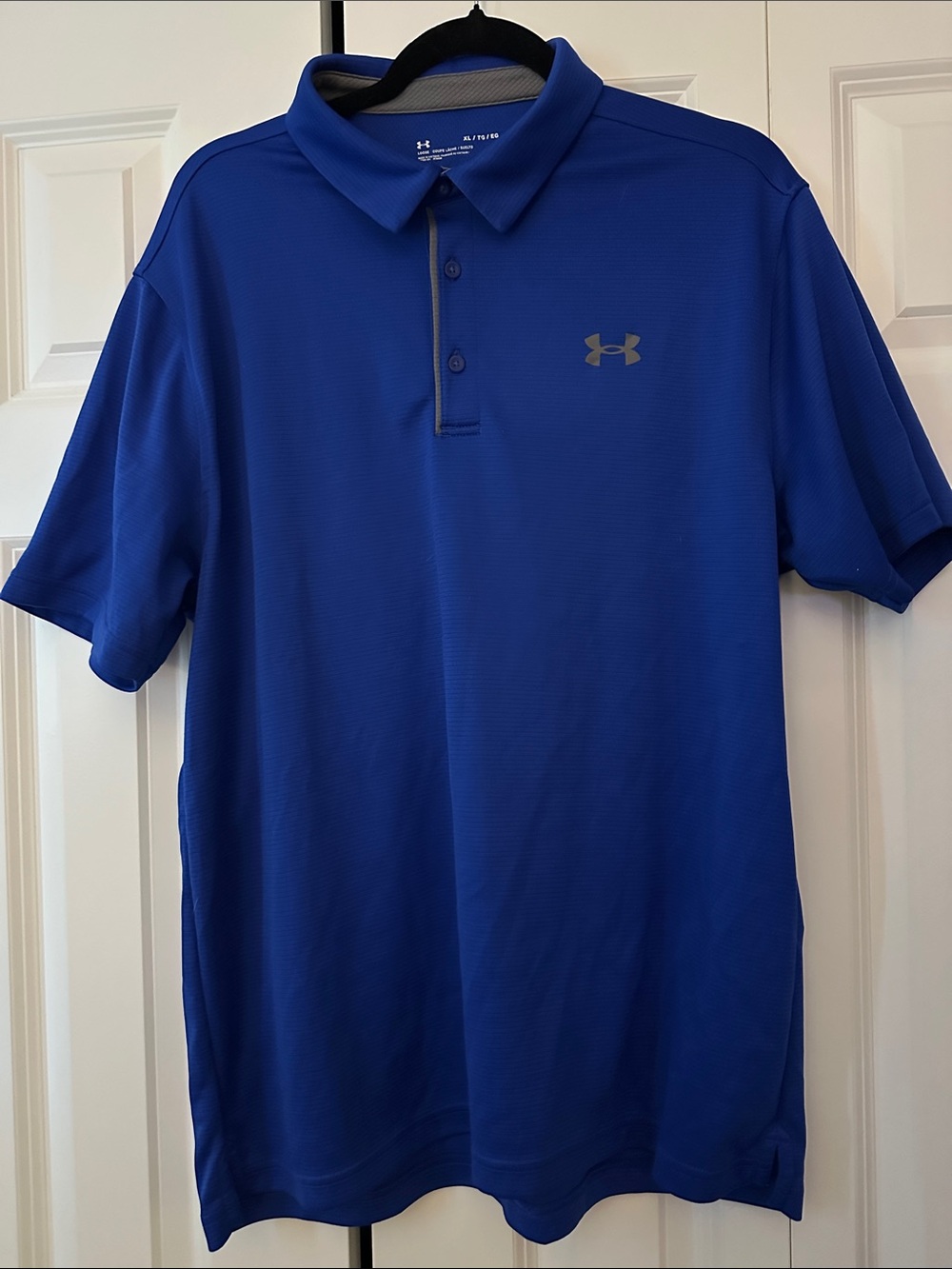 Under Armour Men's Royal Blue Short-Sleeve Polo